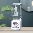 Oakley Optical Crystal Award, 6 1/2" — view 5