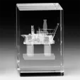 Camby Rectangle Optical Crystal Paperweight