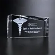 Norfolk Wedge Optical Crystal Award