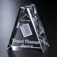 Avondale Optical Crystal Pyramid Award