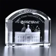 Mercer Optical Crystal Award, Arched