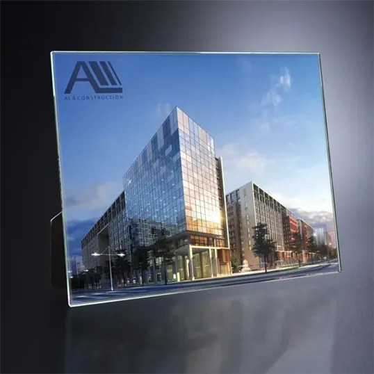 IllumaPix™ Rectangle Crystal Print with Leatherette Easel — view 6