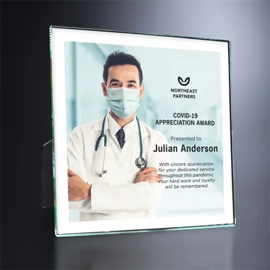 IllumaPix™ Square Crystal Print — view 4