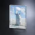 IllumaPix Freestanding Rectangle Crystal Print