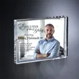 IllumaPix Freestanding Rectangle Crystal Print — view 2