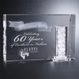 Condor Rectangle Optical Crystal Award — view 3
