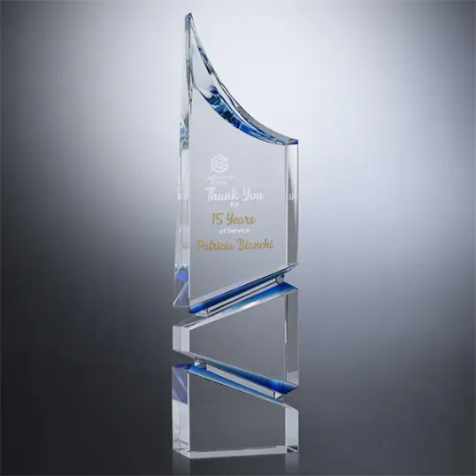 Pioneer Tower Crystal Award — view 3