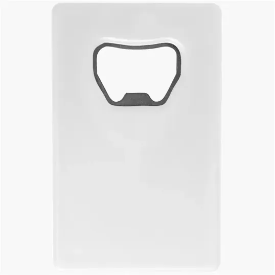 Credit Card Bottle Opener with Stainless Steel Insert — view 22