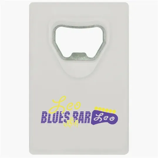Credit Card Bottle Opener with Stainless Steel Insert — view 9