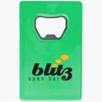 Credit Card Bottle Opener with Stainless Steel Insert — view 5