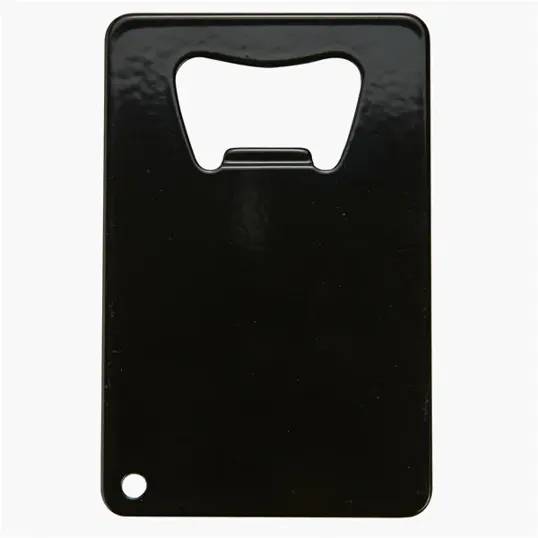 Stainless Steel Credit Card Bottle Opener — view 2