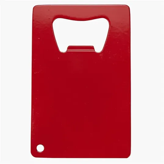 Stainless Steel Credit Card Bottle Opener — view 4