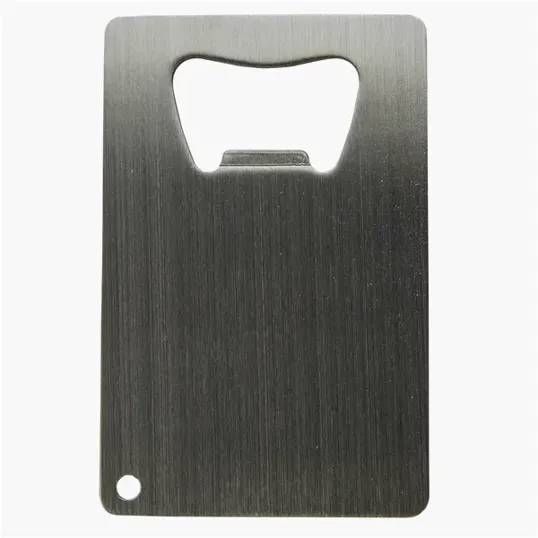 Stainless Steel Credit Card Bottle Opener — view 5