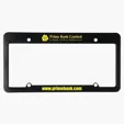 License Plate Frame, 4 Holes Straight Top