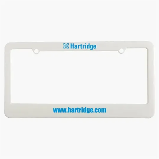 License Plate Frame, 2 Holes Straight Bottom — view 4