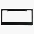 License Plate Frame, 2 Holes Straight Bottom — view 6