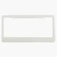 License Plate Frame, 2 Holes Straight Bottom — view 9