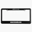 License Plate Frame, 2 Holes Straight Bottom — view 2