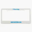 License Plate Frame, 2 Holes Straight Bottom — view 4