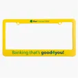License Plate Frame, 2 Holes Straight Bottom — view 5