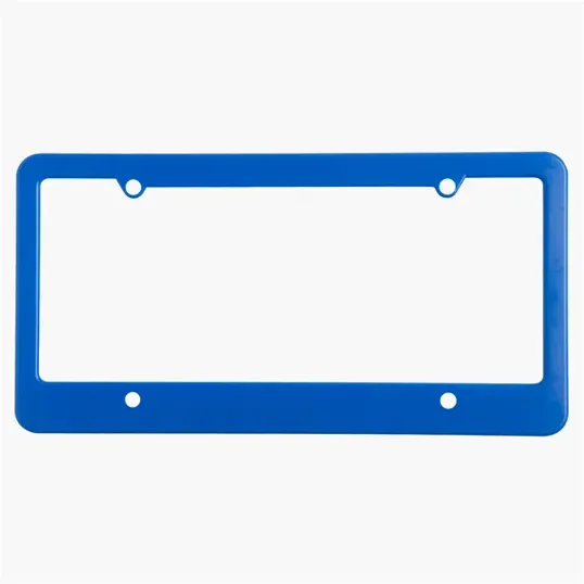 License Plate Frame, 4 Holes Straight Bottom — view 3