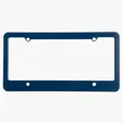 License Plate Frame, 4 Holes Straight Bottom — view 4