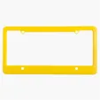 License Plate Frame, 4 Holes Straight Bottom — view 6