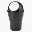 Mini Auto Cup Holder Trash Can — view 2