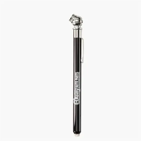 High Pressure Aluminum Tire Gauge with Extendable Tip — view 2