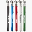 High Pressure Aluminum Tire Gauge with Extendable Tip
