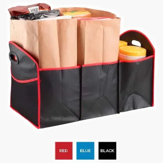 Non-Woven Expandable Trunk Organizer Tote