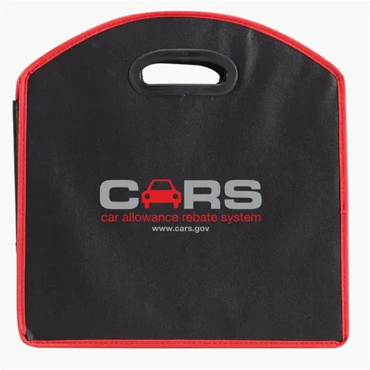 Non-Woven Expandable Trunk Organizer Tote — view 4
