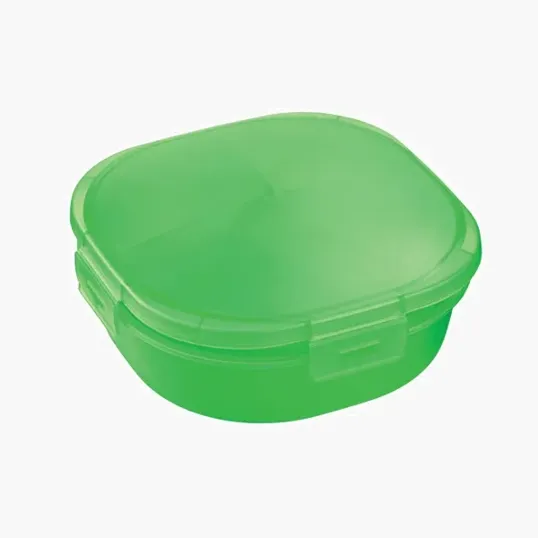 Salad-To-Go Container with Dressing Cup — view 4