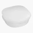 Salad-To-Go Container with Dressing Cup — view 3