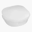 Lunch-In Polypropylene Food Container with Removable Compartments — view 3