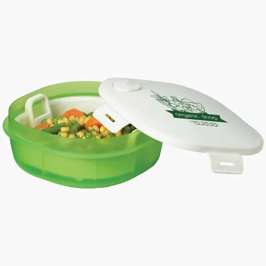 Steam-In Food Container with Vent Lid