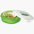 Steam-In Food Container with Vent Lid