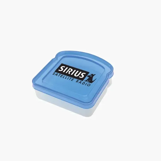 Sandwich Keeper Container, 5" x 5" x 1 5/8" — view 2