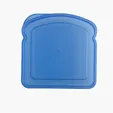 Sandwich Keeper Container, 5" x 5" x 1 5/8" — view 8