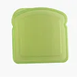 Sandwich Keeper Container, 5" x 5" x 1 5/8" — view 10