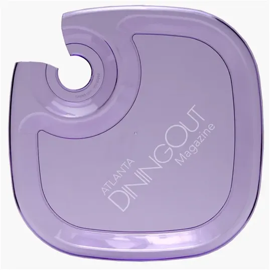 Wine and Snack Tray with Drink Holder — view 4
