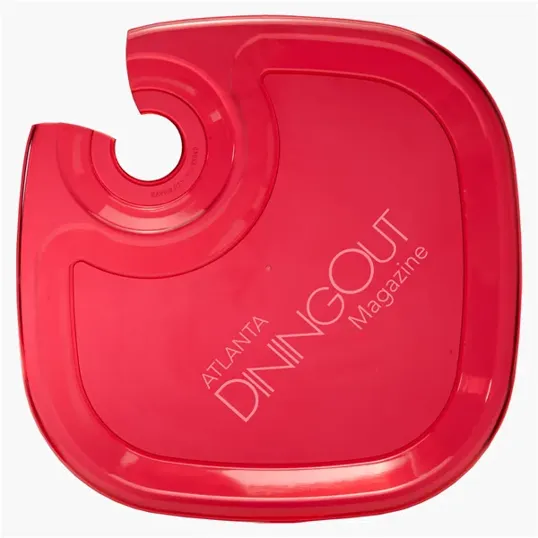 Wine and Snack Tray with Drink Holder — view 5