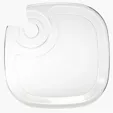 Wine and Snack Tray with Drink Holder — view 6