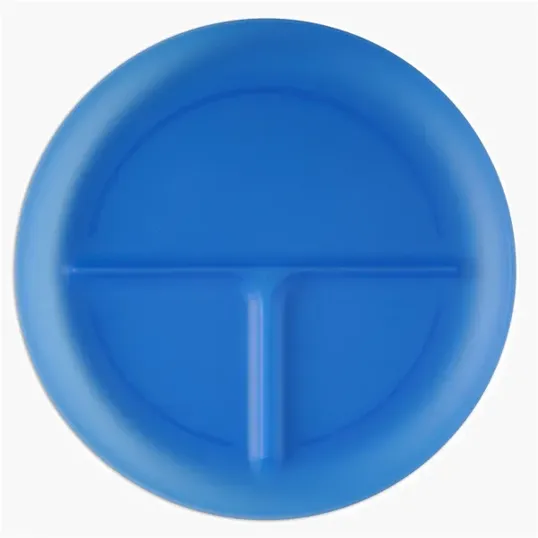 Portion Plate, 10" 3-Compartment Polypropylene — view 9