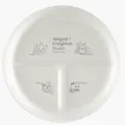 Portion Plate, 10" 3-Compartment Polypropylene — view 3