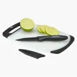Cutting Board & Paring Knife Set