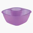 Dip-It Two-Compartment Snack Bowl — view 4