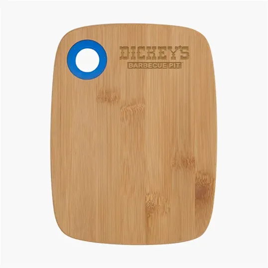 Small Bamboo Cutting Board with Silicone Ring — view 3