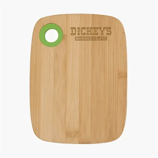 Small Bamboo Cutting Board with Silicone Ring — view 4
