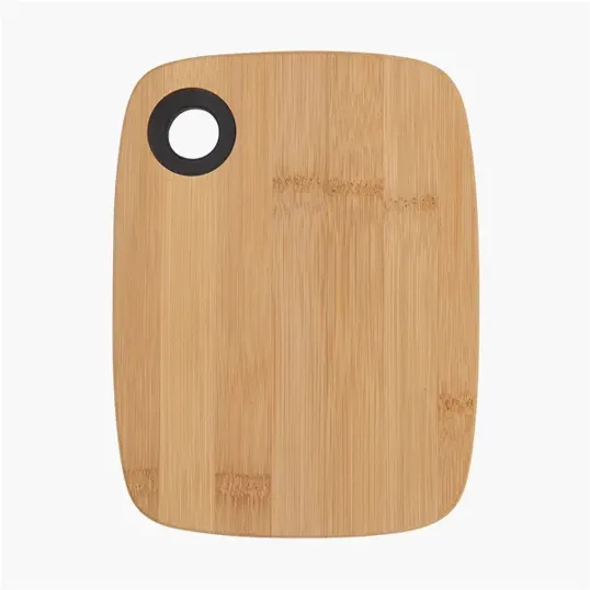 Small Bamboo Cutting Board with Silicone Ring — view 6